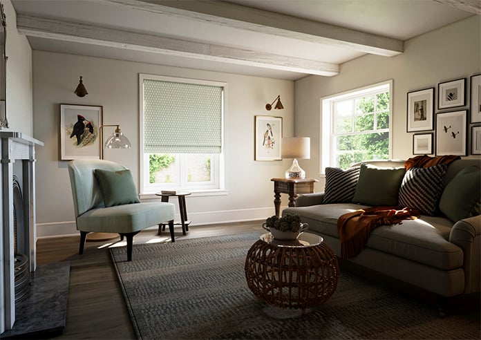 Emily Bond Jaipur, Sage - Twist&Fit Roman Blind - Image 7